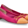 Hot Scarparossa by Ballerina FLORY NAPPA- fuxia/amber Damen Ballerinas