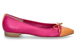 Hot Scarparossa by Ballerina FLORY NAPPA- fuxia/amber Damen Ballerinas