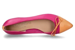 Hot Scarparossa by Ballerina FLORY NAPPA- fuxia/amber Damen Ballerinas