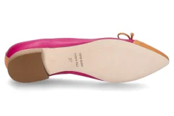 Hot Scarparossa by Ballerina FLORY NAPPA- fuxia/amber Damen Ballerinas