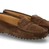 Best Damen-Mokassin GOMERA DRIVER ZEBRA- beige/ schwarz Damen Mokassin