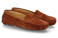 New Damen-Mokassin GOMERA DRIVER VELOURS- mittelbraun Damen Mokassin