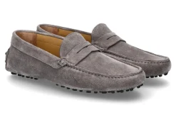Sale Herren- Mokassin DRIVER VELOUR- grigio/grau Herren Slippers | Mokassins