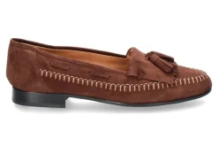 Best Loafer CAMOSCIO QUEEN CIOCCOLATO Damen Slipper | Mokassin