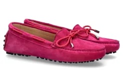 New Mokassin VELOUR FUXIA Damen Mokassin