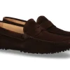 Fashion Mokassin VELOUR CACAO Herren Mokassins