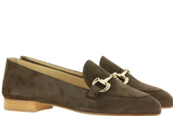 Best Slipper AGOSTINI CAMOSCIO QUEEN MARRONE 5248 Damen Slipper