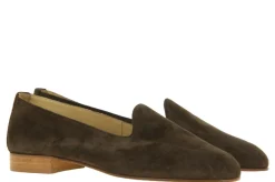 Best Slipper AGOSTINI CAMOSCIO QUEEN MARRONE 5248 Damen Slipper