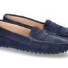 Outlet Slipper GOMERA VELOUR MIDNIGHT Damen Slipper | Mokassin