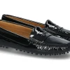 Clearance Slipper GOMERA DRIVER VERNICE- nero/ schwarz Damen Slipper | Mokassin