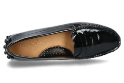 Clearance Slipper GOMERA DRIVER VERNICE- nero/ schwarz Damen Slipper | Mokassin