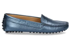 Clearance Slipper Gomma SHIMER INDACO BLUE Damen Slipper | Mokassin
