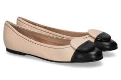 Clearance Ballerina GLOSSY brandy bianco Damen Ballerinas