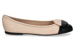 Clearance Ballerina GLOSSY brandy bianco Damen Ballerinas