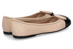 Clearance Ballerina GLOSSY brandy bianco Damen Ballerinas