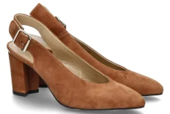 Outlet Slingpumps LAMELLA SADDLE SUEDE (40) Damen Pumps | Sandalen