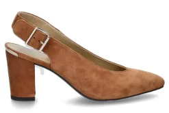 Outlet Slingpumps LAMELLA SADDLE SUEDE (40) Damen Pumps | Sandalen
