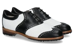 Sale Damen- Golfschuh SUSY PERFORATO BIANCO NERO (39) Damen Golfschuhe