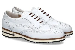 Fashion Damen- Golfschuh EVA VITELLO WP BIANCO (40) Damen Golfschuhe