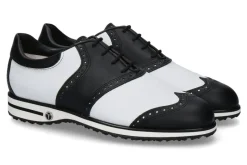 Online Damen- Golfschuh SUSY VITELLO NERO BIANCO WATERPROOF Damen Golfschuhe