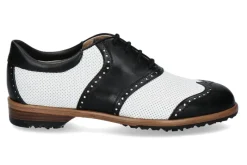 Sale Damen- Golfschuh SUSY PERFORATO BIANCO NERO (39) Damen Golfschuhe