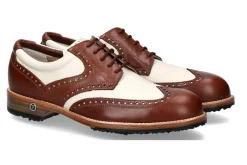 Clearance Herren- Golfschuh TOMMY BRANDY BEIGE (42) Herren Golf-Schuhe