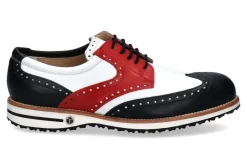 Discount Herren- Golfschuh TOMMY BLU BIANCO ROSSO MICRO N/B (42) Herren Golf-Schuhe