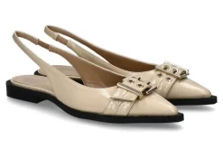 New Slingballerina- NAPLAK- ecru/hellbeige Damen Ballerinas | Sandalen