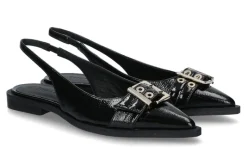 Outlet Slingballerina- NAPLACK- nero/schwarz Damen Ballerinas | Sandalen