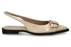 New Slingballerina- NAPLAK- ecru/hellbeige Damen Ballerinas | Sandalen