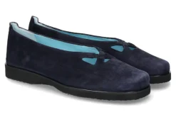 Clearance Ballerina KIVALINA CAMOSCIO NAVY (35) Damen Ballerinas