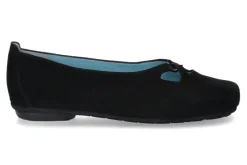 Discount Ballerina GILLIAN CAMOSCIO NERO Damen Ballerinas