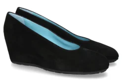 Clearance Keilpumps DACIO CAMOSCIO NERO (42½) Damen Keilschuhe