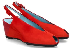 Best Keilsandale CALI FOREVER ROSSO (38) Damen Sandalen | Keilschuhe
