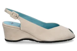 Online Keilsandale CHICAGO FLORIDA LIGHT IVORY (38½) Damen Sandalen | Keilschuhe