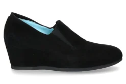 Discount Keilslipper TEONILLA CAMOSCIO NERO (37½) Damen Slipper | Keilschuhe