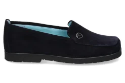 Hot Loafer GALA CAMOSCIO NAVY- dunkelblau Damen Slipper | Mokassin