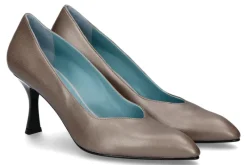 Discount Pumps TAFFETAS GREY BEIGE Damen Pumps
