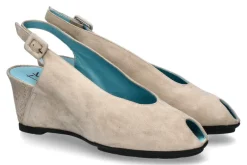 Clearance Sandale CLAYTON CAMOSCIO LIGHT IVORY (37 ) Damen Sandalen