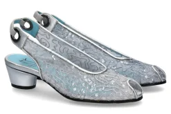 Discount Sandale FIORE SILVER 9997 (36½) Damen Sandalen