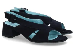 Discount Sandale PATROCLO CAMOSCIO NAVY Damen Sandalen