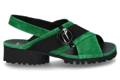 New Sandale SAMUELA CAMOSCIO GREEN Damen Sandalen
