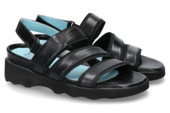 Discount Sandale VERSIE NAPPA NERO Damen Sandalen | Plateauschuhe