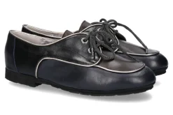 Hot Schnürer gefüttert BRUNA NAPPA BLU (37½) Damen Schnürschuhe | Warmfutter