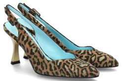 Best Slingpumps MANIE NUBA OLIVE BROWN (39) Damen Sandalen