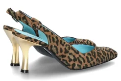 Best Slingpumps MANIE NUBA OLIVE BROWN (39) Damen Sandalen