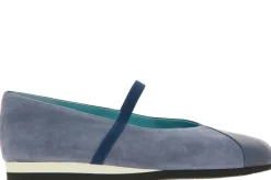 Best Slipper ARGENTINA CAMOSICO NAPPA BLUE Damen Slipper