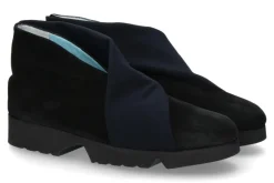 Sale Slipper GEDONE CAMOSCIO NERO SETA BLU (39½) Damen Slipper | Keilschuhe