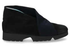 Sale Slipper GEDONE CAMOSCIO NERO SETA BLU (39½) Damen Slipper | Keilschuhe