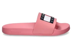 Sale Tommy Jeans by Damen- Pantolette FLAG POOL SLIDE  tickled pink Damen Pantoletten
